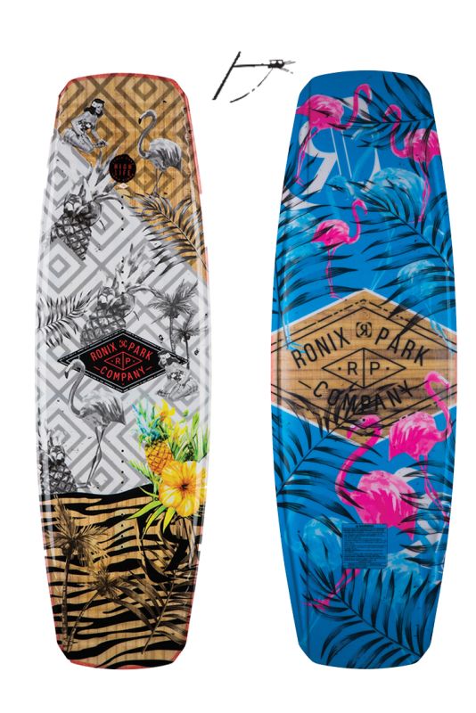 RONIX HIGHLIFE FLEXBOX 2 Wakeboard Totally Tropical / Natural 2018