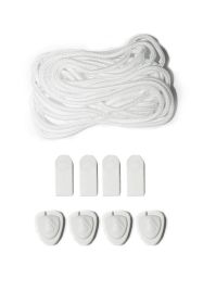 Liquid Force Lace Lock KIT BULK White