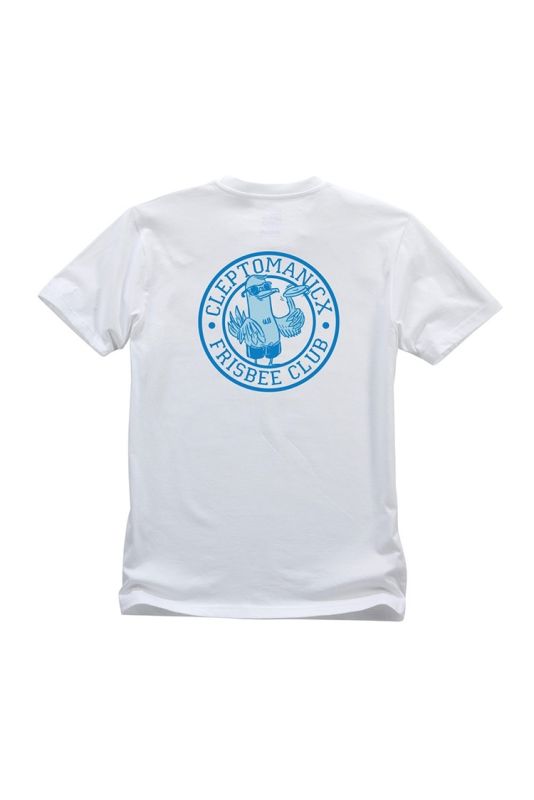 Cleptomanicx Frisbee T-shirt white 2016