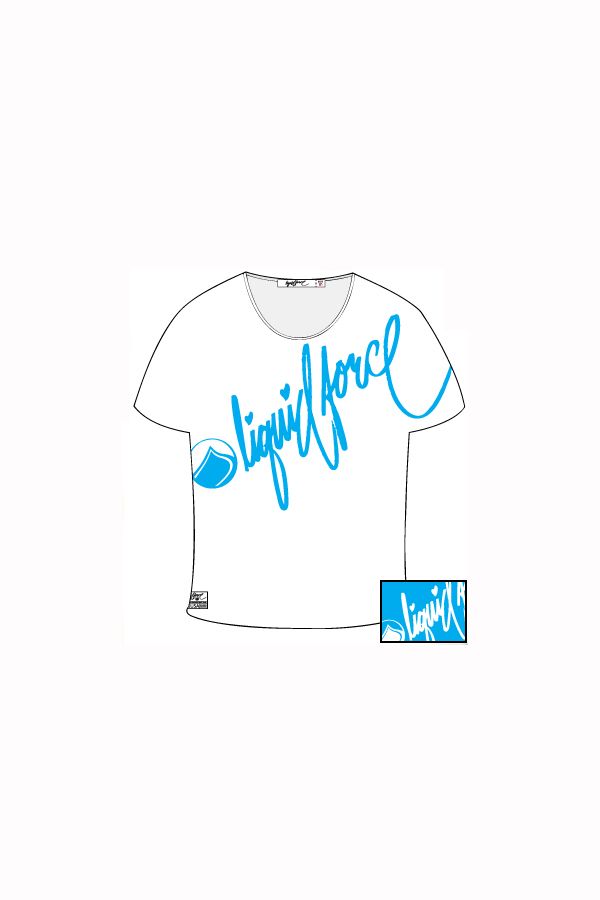 Liquid Force West Side T-Shirt wms blue 2013
