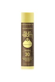 Sun Bum Original SPF 30 Sunscreen Lip Balm Banana 2024