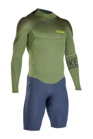 Ion Wetsuit Strike Shorty LS 2,5 olive/blue 2017