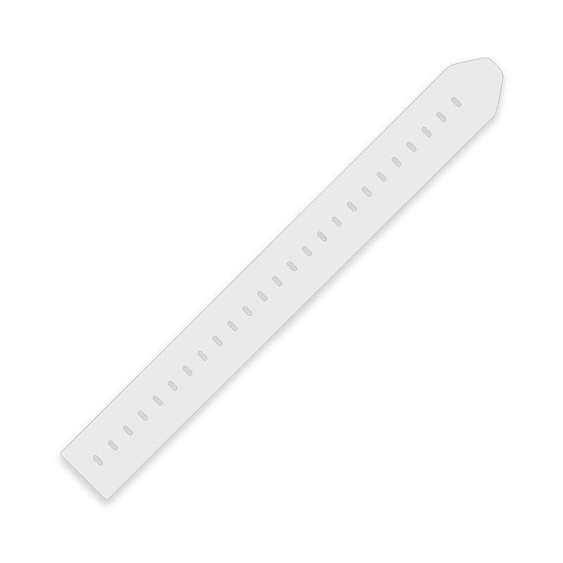 Slingshot Gummy Strap White Single