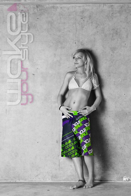 Cable Fashion Boardshort laces green 2013