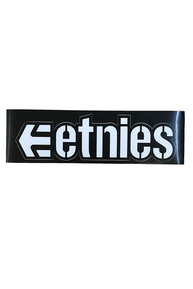 Etnies sticker large black
