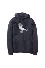 Cleptomanicx Hooded OP Gull dark navy 2015