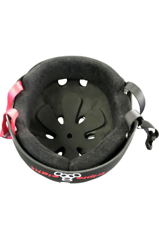 Triple8 Halo Wakeboard Helm Carbon Rubber