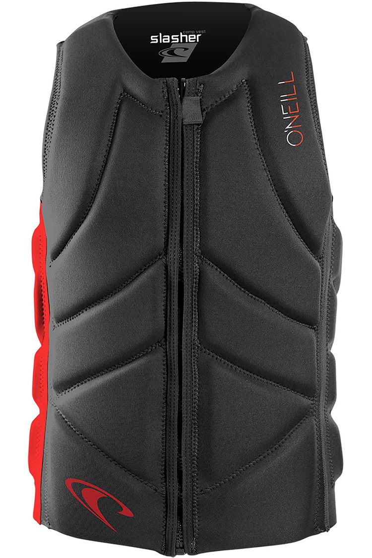 O'Neill Youth Slasher Comp Vest Graphite/Red 2021