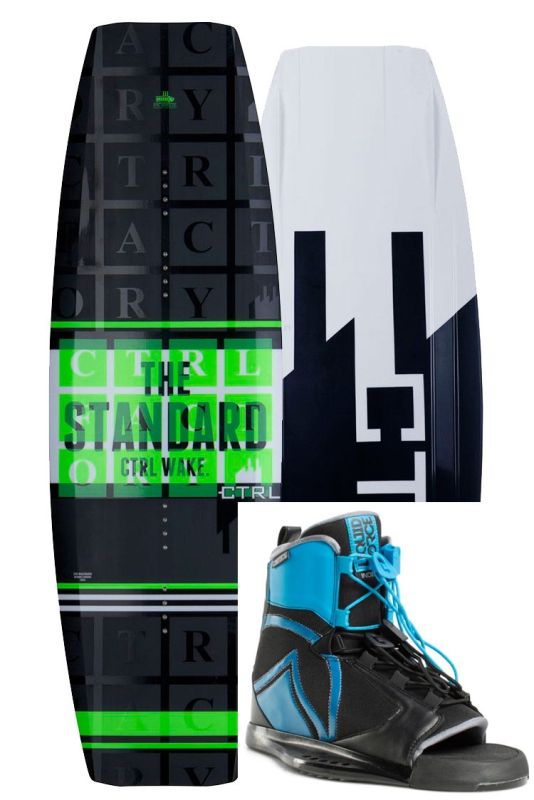 CTRL The Standard 129 Wakeboard + Liquid Force Index Bindung Wakeboard Set 2018