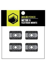 Liquid Force 6IN FlexTrack Mount 4er Set