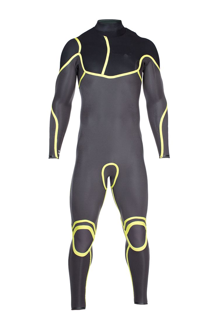 Ion Wetsuit Onyx Amp Semidry 4/3 black/phantom 2018