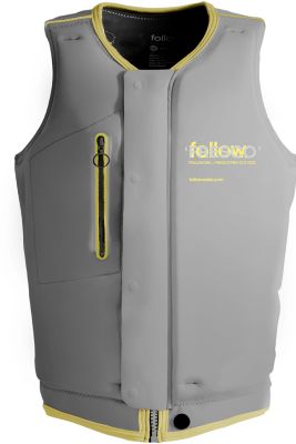 Follow FRESCO Impact Vest Grey Lemon 2021