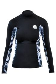 Rip Curl Womens All Over L/SL UV Tee black