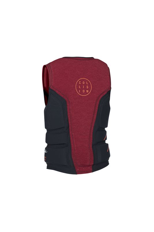 ION Collision Vest Select Wakeboardweste black/red melange 2016